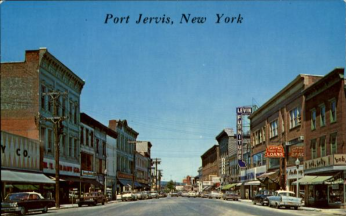 Port Jervis NY, the city of my birth