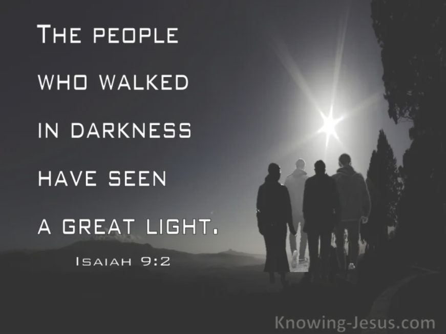 Walking in Darkness